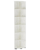 Шкаф торцевой Гретта (Дуб крафт белый)