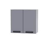 Шкаф верхний 6В56 кухня Осло (Белый/Карбон Фарфор)