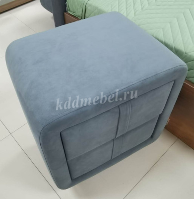 Тумба прикроватная Софи-2 (Графит велюр)