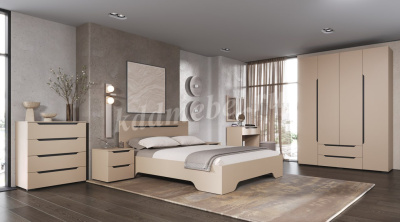 Шкаф Британа 4-х створчатый (Кашемир)