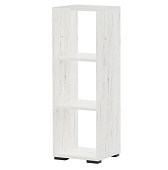 Стеллаж Гретта Куб-3 (Дуб крафт белый)