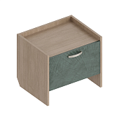 Тумба прикроватная Ева (Тира/Палм грин)