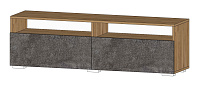 Тумба ТВ Даллас ТВ-01 (Дуб вотан/Цемент темный)