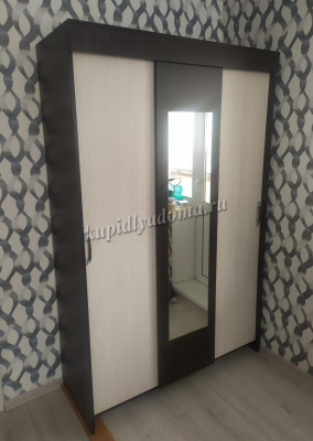 Шкаф-купе Бостон (Венге/Дуб атланта)