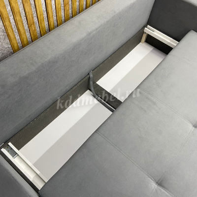 Диван-кровать Лорд-2 БД (Магнетика 34/Темно-серый) 