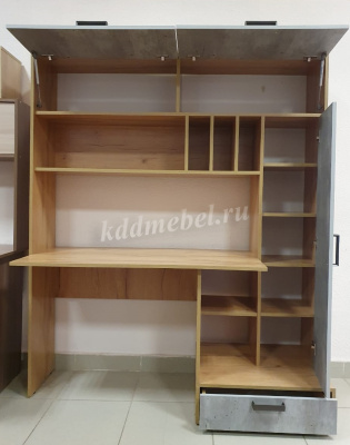 Стол письменный Техно (Крафт/Бетон)