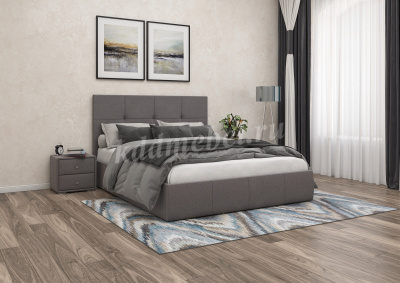 Тумба прикроватная Твист (Рогожка/Серый)