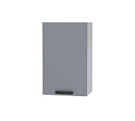 Шкаф верхний 45В кухня Осло (Белый/Карбон брюле)