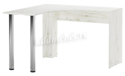 Стол письменный Гретта угловой (Дуб крафт белый)
