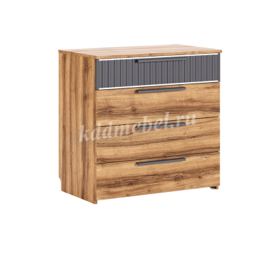 Комод Моника мод 14 (Авелано/Графит антистрейч)