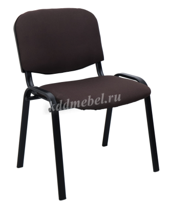 Стул офисный ИЗО BM-XW-01 (Коричневый/Ткань A-02-27/Каркас черный)