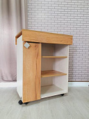 Тумба Тео многоцелевого назначения (Ясень белый/Крафт)