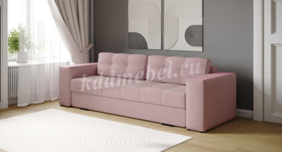 Диван раскладной Виконт (Пыльная роза/Пудра)