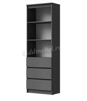 Стеллаж Лето-3 0.6 (Графит)