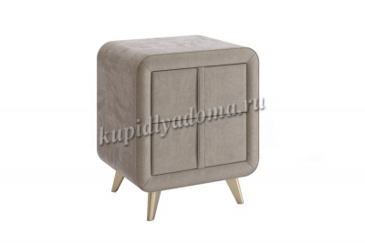 Тумба прикроватная Софи-2 (Капучино велюр)