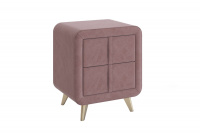 Тумба прикроватная Софи - 2 велюр пудра Тумба прикроватная Софи - 2 велюр пудра