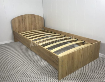 Кровать МекКо 1.2 ЛДСП (Крафт золотой)