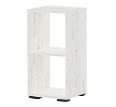 Стеллаж Гретта Куб-2 (Дуб крафт белый)