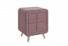 Тумба прикроватная Софи-2 (Нежно-розовый велюр)