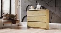 Комод Вега 3Я (Дуб вотан)