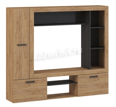 Гостиная Оскар 3 (Дуб золотой/Венге)