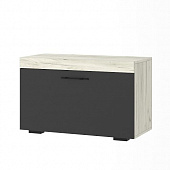 Обувница Соната ОС-800 (Дуб крафт белый/Антрацит)