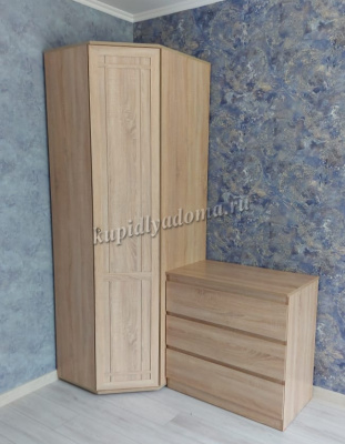 Комод Твист 3 ящика (Дуб сонома)