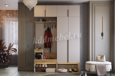 Антресоль 2дв. Баско L800 (Кашемир)