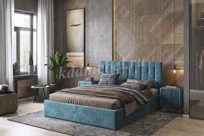 Тумба прикроватная Софи-2 (Крем велюр)