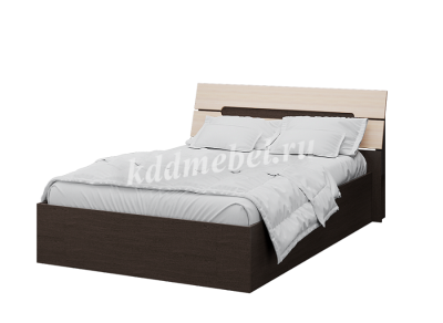 Кровать Гавана 1.6 (Венге/Дуб молочный)