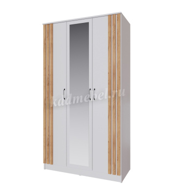 Шкаф Кано 1200 КПШ-2 (Белый/Дуб крафт золотой)