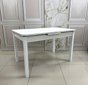 Стол обеденный раздвижной Лидер 1200*800 7055PS (Белый иней)