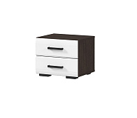 Тумба прикроватная Либерти (Венге/Белый глянец)