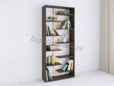 Стеллаж Ромео-3 (Венге/Дуб молочный)